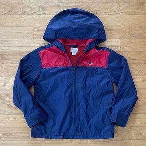 VINEYARD VINES for TARGET EUC Color Block Mesh Lined Rain Jacket